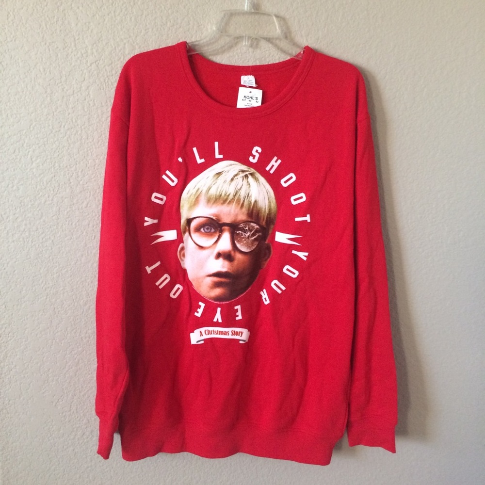 A Christmas Story Men’s Pullover Sweatshirt